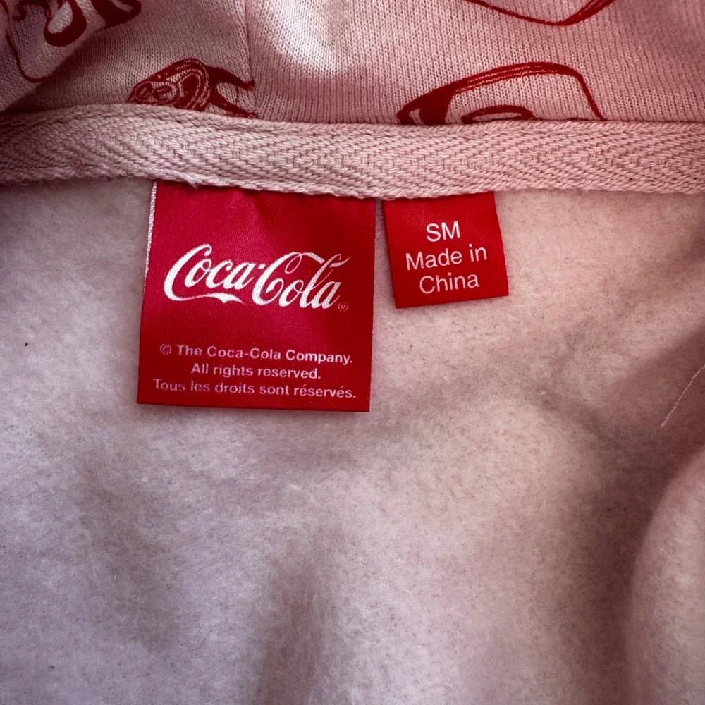 Coca-Cola "Diet Coke" Cropped Hoodie. - Picture 2 of 3
